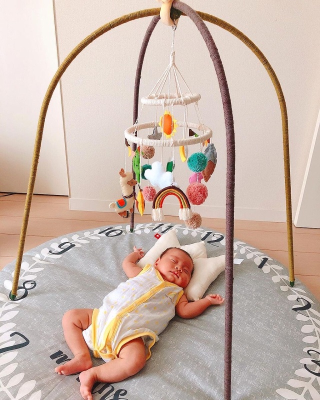 赤ちゃん向け無限引っぱりおもちゃの作り方