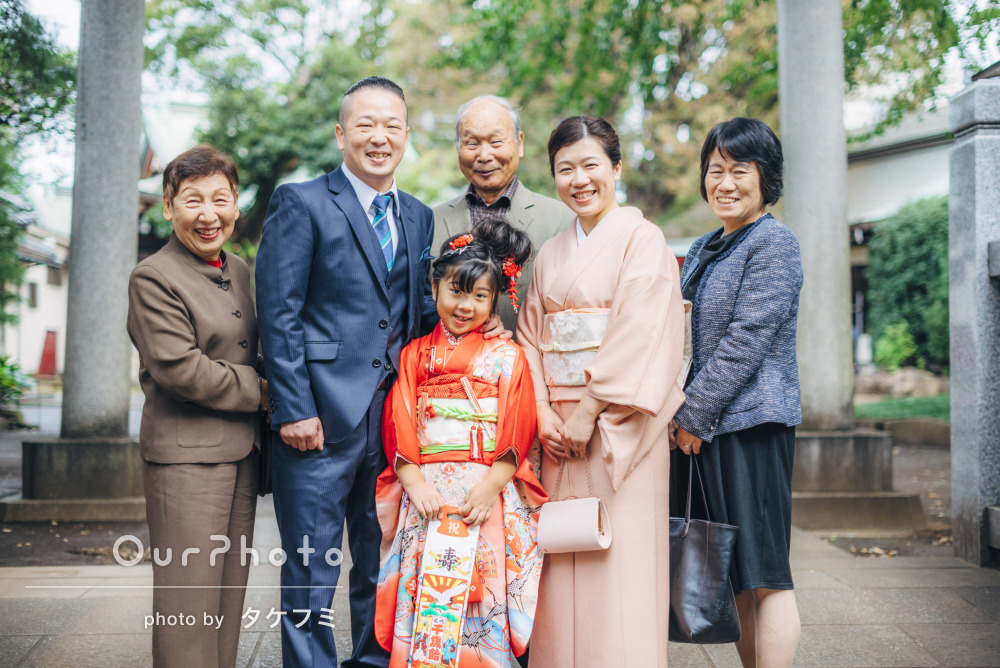 家族写真カテゴリーギャラリーhaco熊本の写真スタジオ。家族写真・七五三撮影はハコ