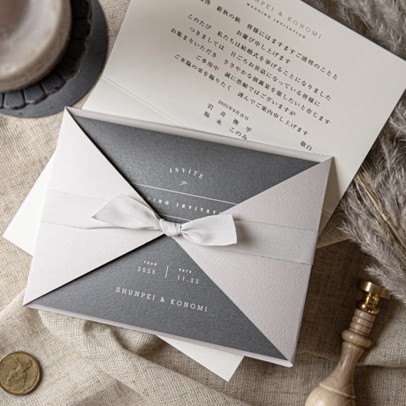 招待状手作りの新しいカタチ「fitau」リュクス招待状