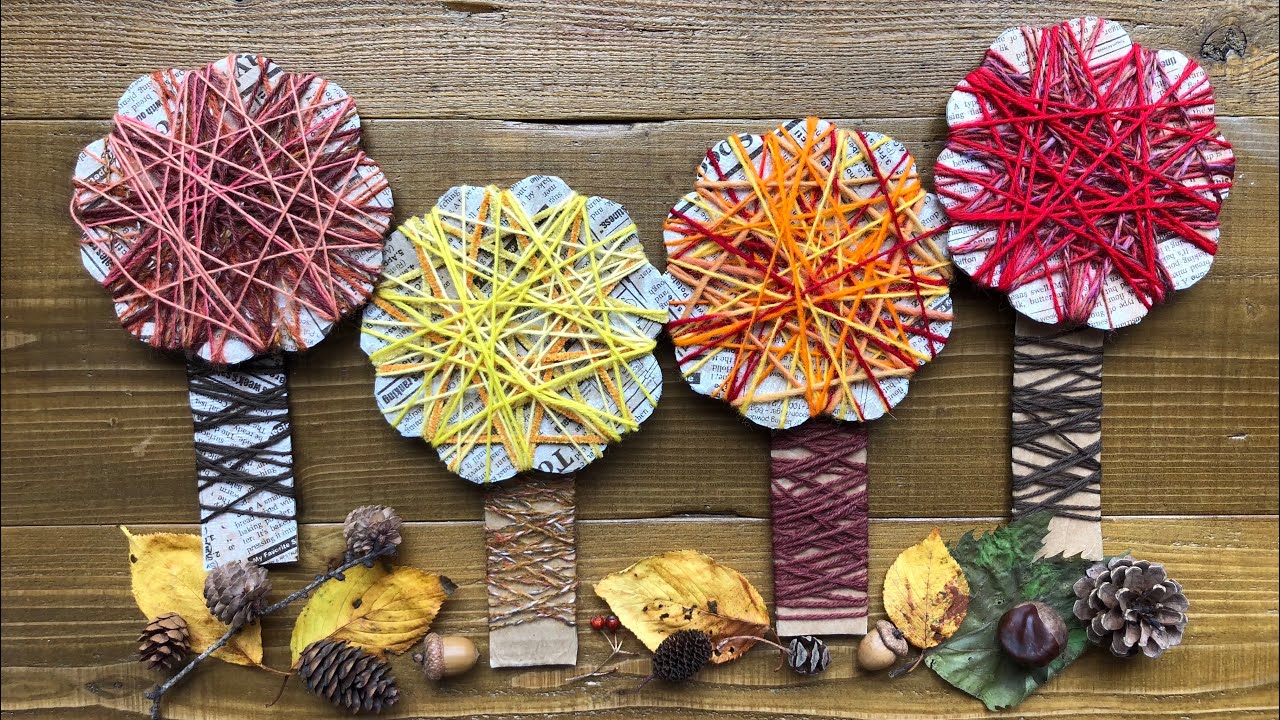 秋 保育室 吊るし飾りTikTok