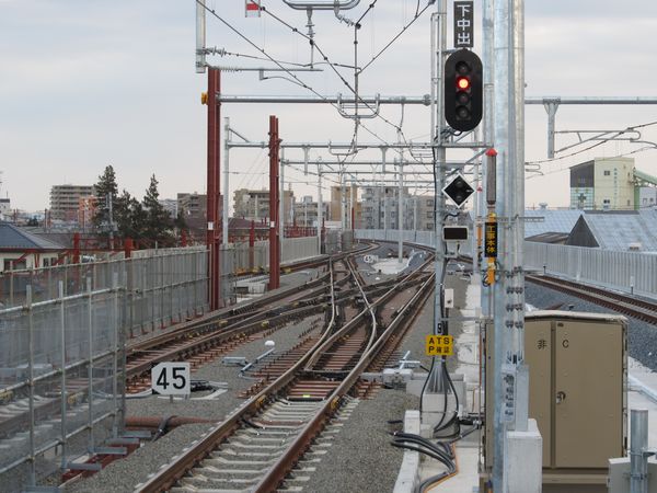 南武線稲城長沼駅高架化工事（2012年1月28日取材） - Reports