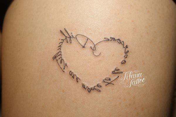 家族誕生花タトゥーで花束を作ってみよう🌹🌼🌺🌻弘大韓国タトゥー ソウル