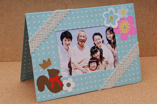 かわいい写真フレームの作り方 推しの写真を入れても可愛いよ✨写真立ての作り方