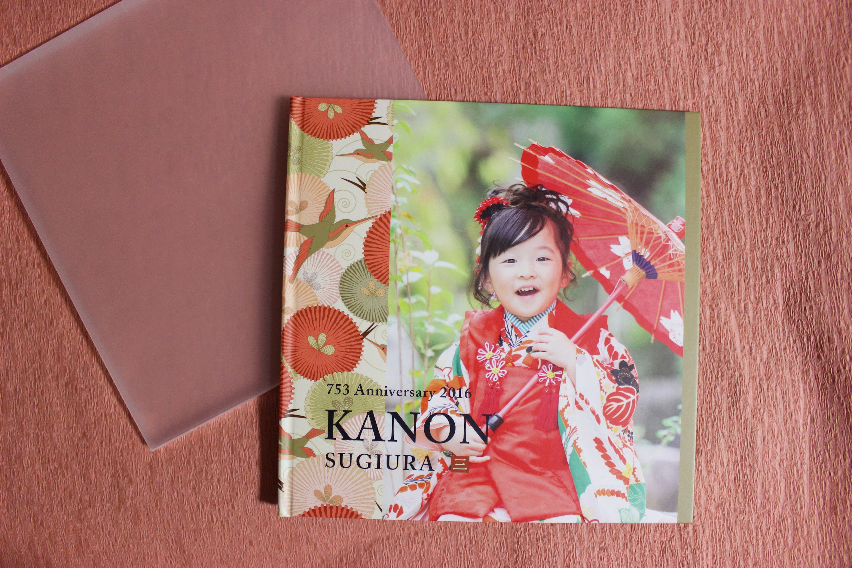 七五三3面デザインアルバム:Crown三愛フォトスタジオ