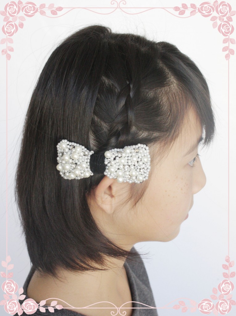 二つ結びアレンジ 子供 カチューシャTikTok