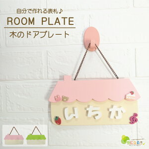 100均のドアプレート