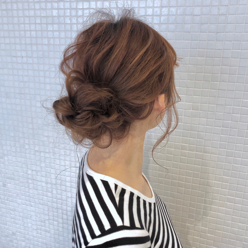 入学式！ママの着物＆髪型天王寺・上本町・谷町の美容室 Hair Yielding BIKIのヘアスタイルRasysa らしさ