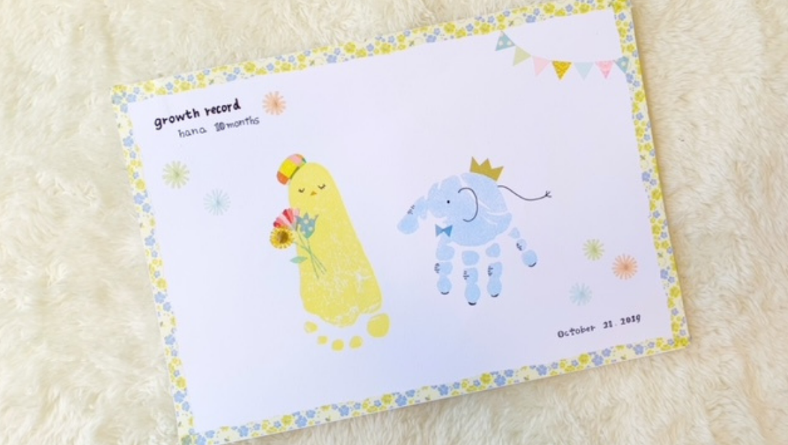 赤ちゃんとの思い出を残す♥ 手形足形アート 大田 2019年5月12