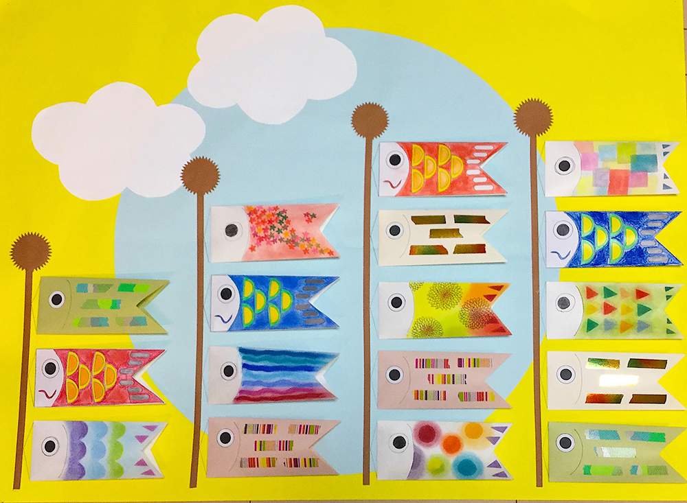 デイサービスにこいのぼりの折り紙高齢者の5月製作にも最適♪│子供と楽しむ折り紙・工作