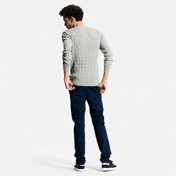 冬の公園コーデLEE