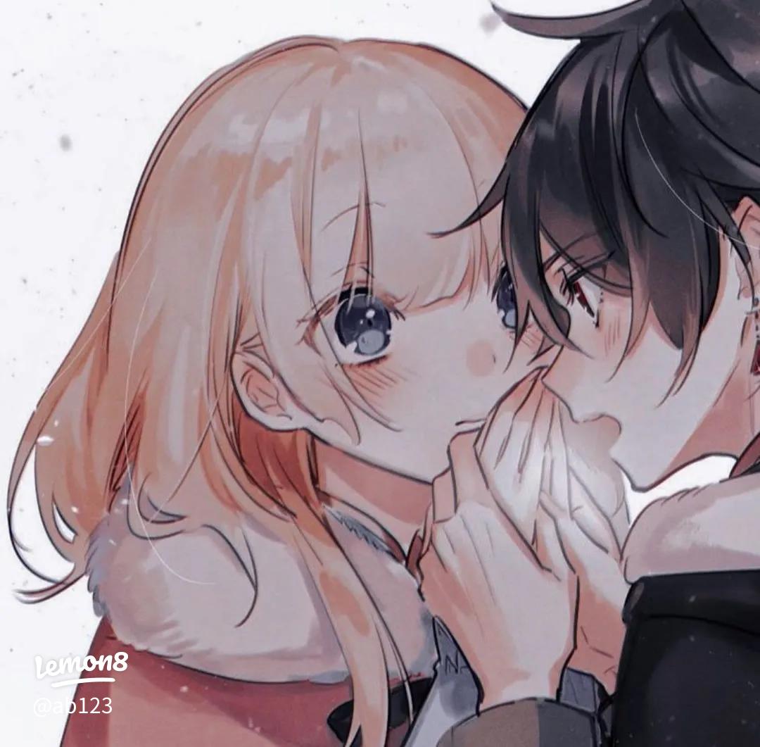 かわいいペア画アイコンの密着カップルイラストイラスト・フリー素材なら「シンテリ」