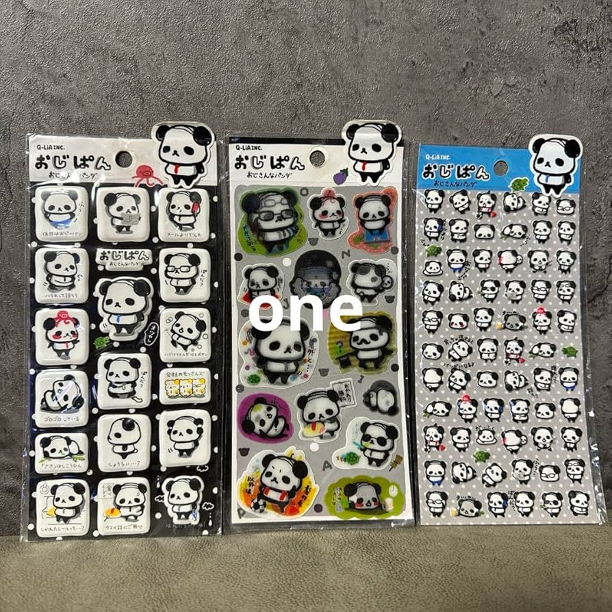 ♯Kvm08Bz おじぱんスタンプコレクション 全5種 ♯Kvm08Bz おじぱんスタンプコレクション 全