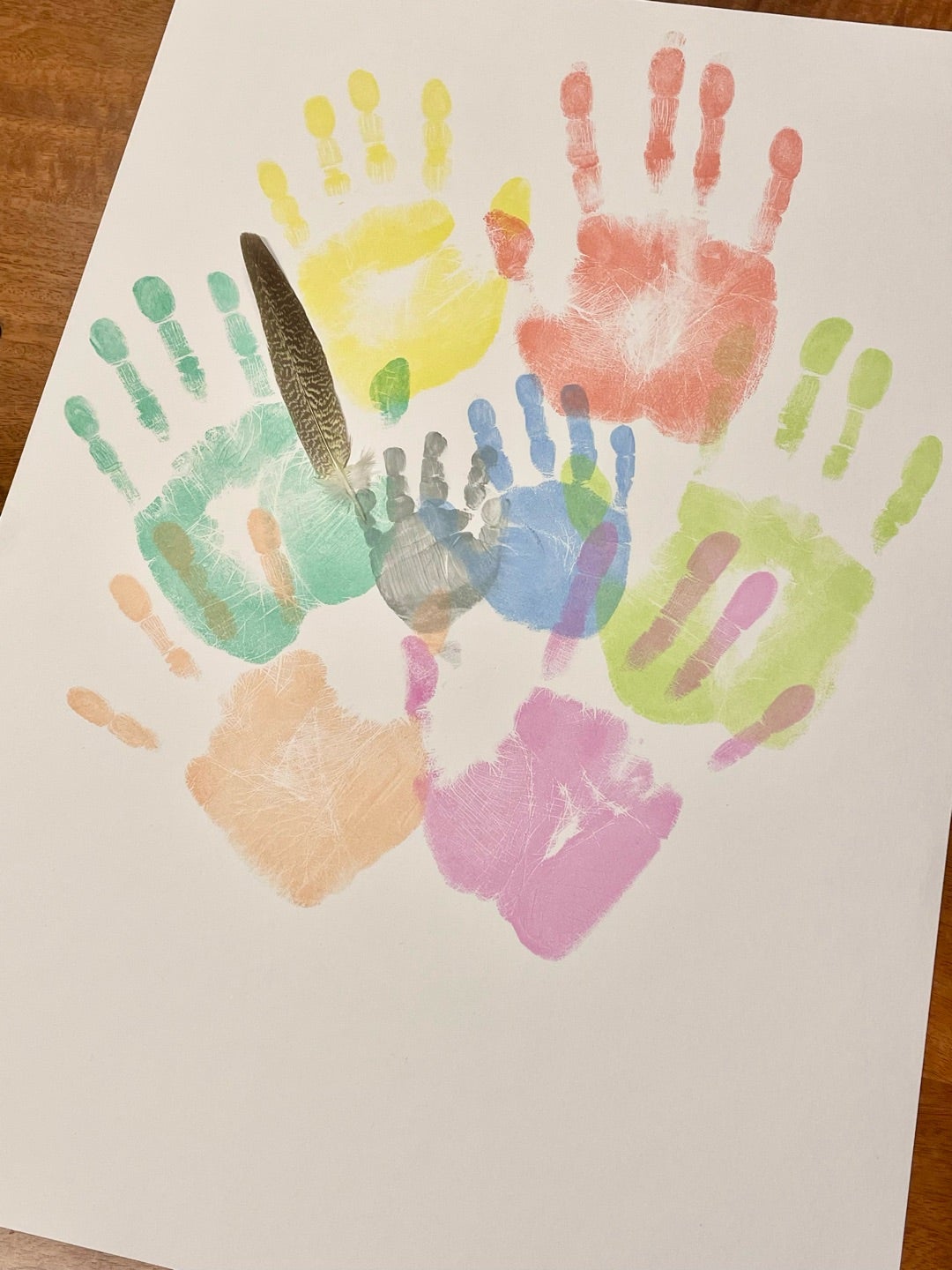 手形足形アート＊樹木の作り方赤ちゃんの「今」を残す手形アートpetapeta-art - 赤ちゃんの「今」を残す手形アートpetapeta-art