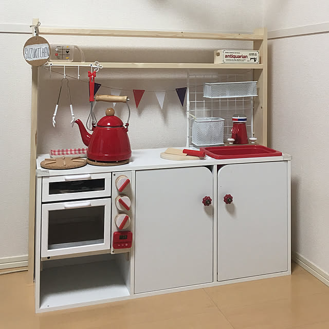 ままごとキッチンの手作りはカラーボックスで簡単にできる！DIYと暮らしを楽しむ