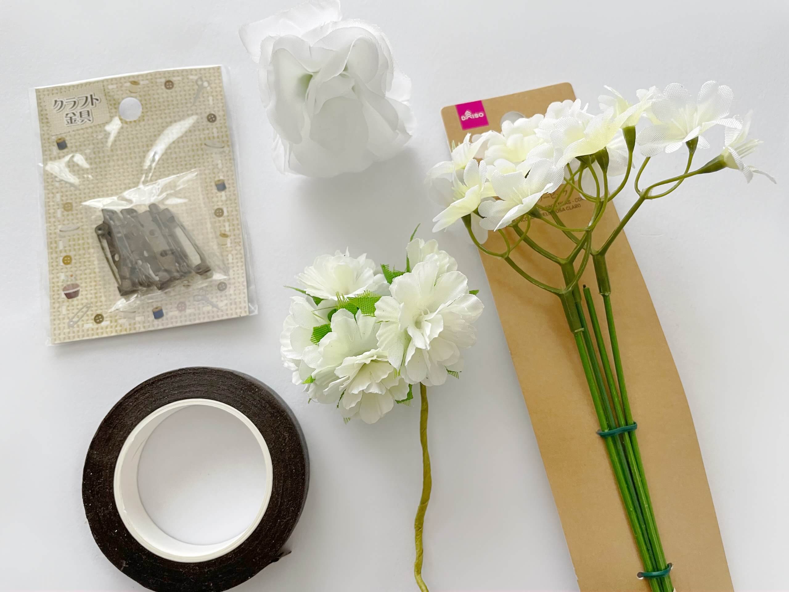 100均 ダイソー の造花とリボンでつくる上品、可愛い卒業式、入学式のコサージュの作り方。 Kaen- エキスパート - Yahoo!ニュース