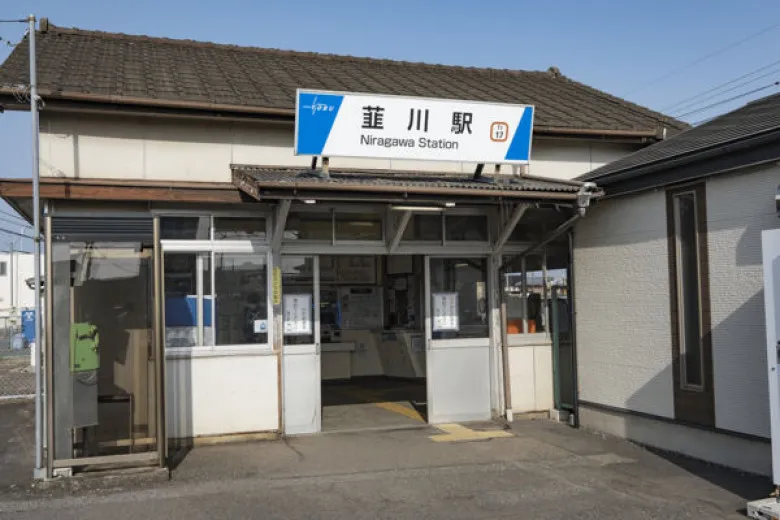 韮川駅 | 改札画像.net