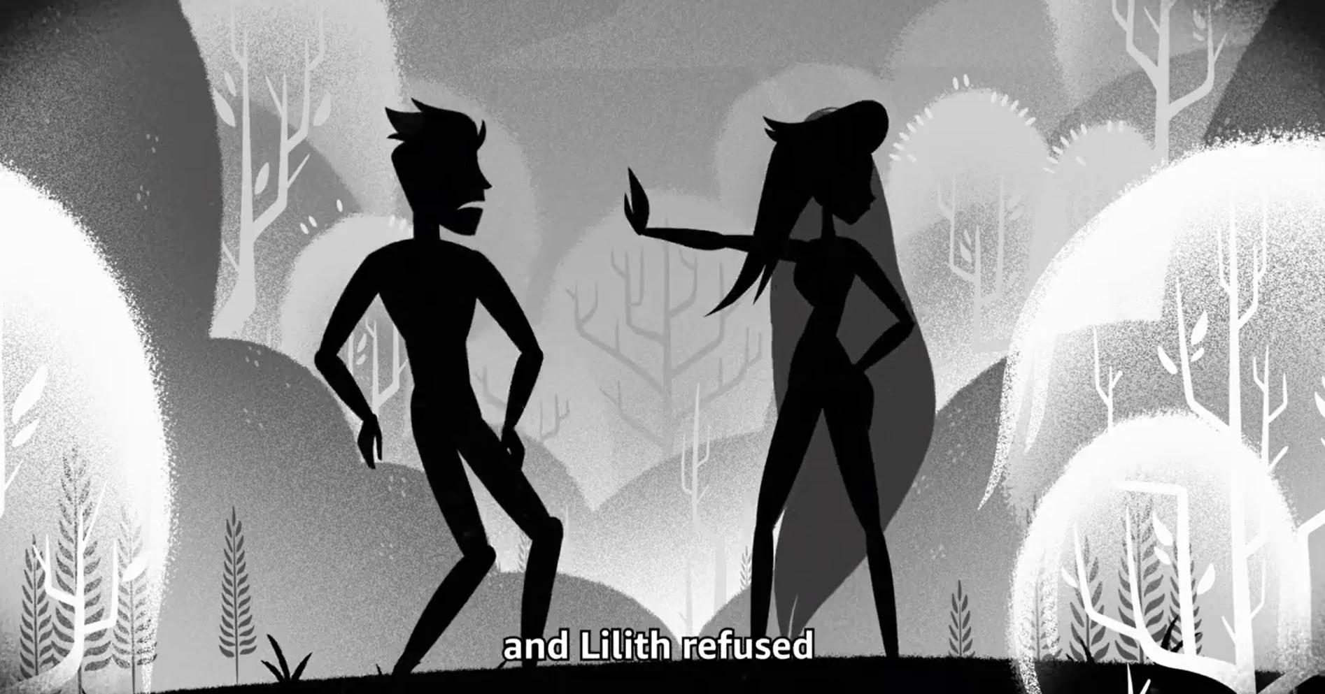 聖書 善悪の知識の木、おいしそうinエデンの園アダムとエバ神アニメ GODTOON