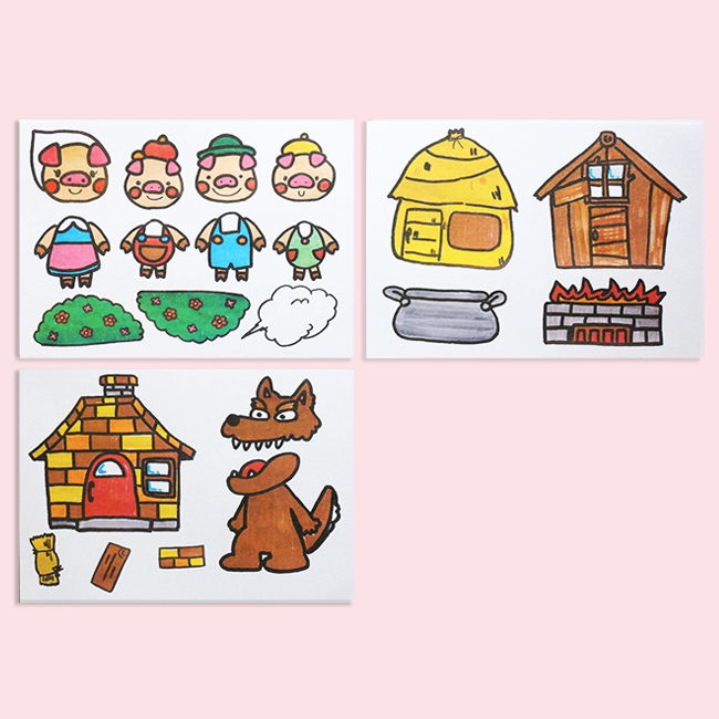 3匹のこぶたほいくえ