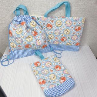 レッスンバック思い出子ども服ベビー服パッチワーク