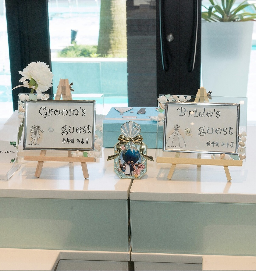 みんなはどう飾りつけする？受付・ウェルカムスペース空間作りのポイントとアイテムはコレ♡アツメル結婚式レシピ 買える結婚式アイテム WeddingMart ウェディングマート