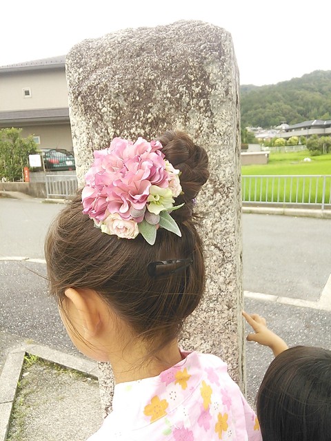 キッズ 浴衣ヘアスタイル ヘアアレンジ 苫小牧NON EDGE -苫小牧市の美容室＆ショップ -ノンエッジ