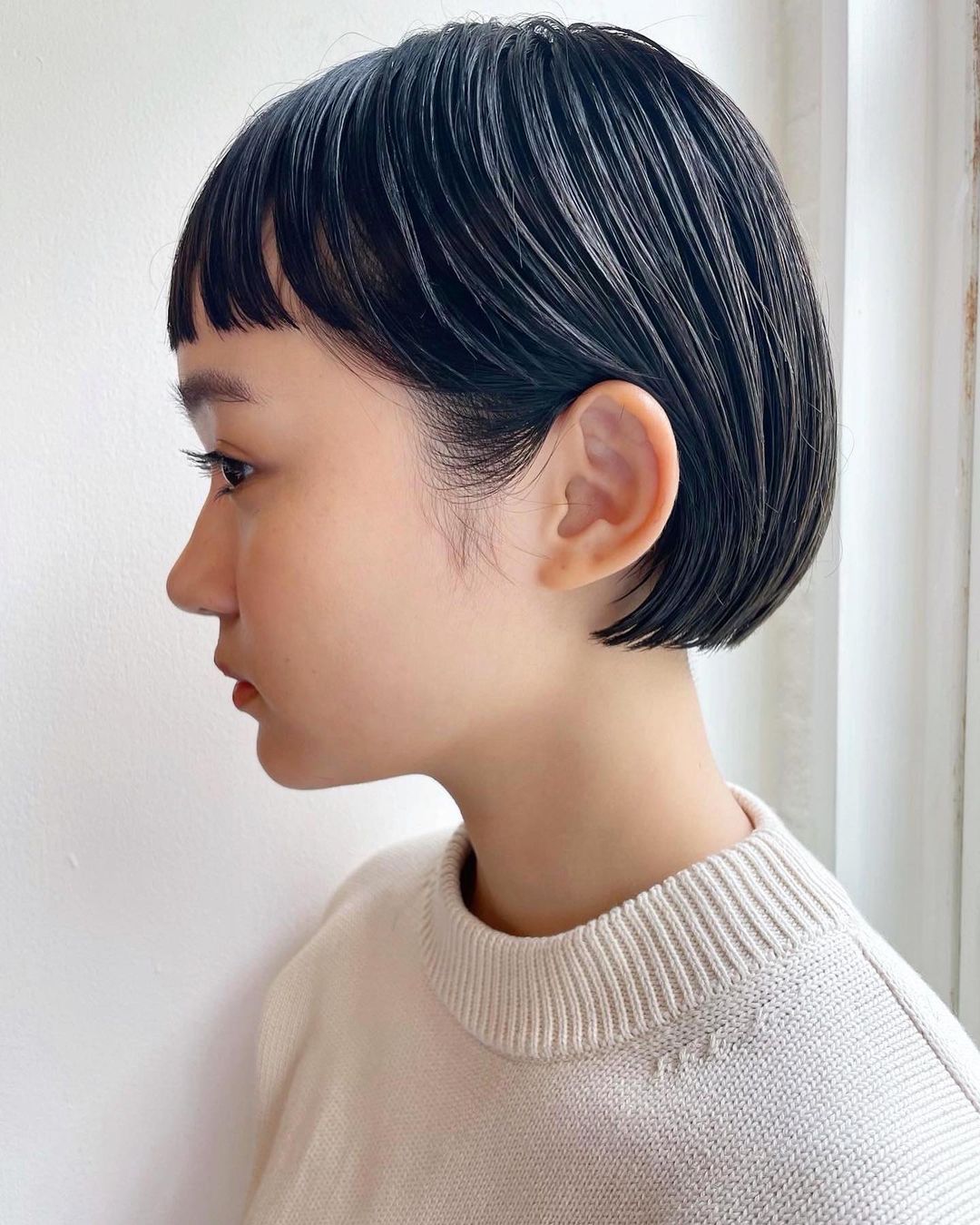 オン眉赤ちゃん 初めての前髪カットを失敗して反省するママですが、「むしろ成功」と言いたい可愛さ♡