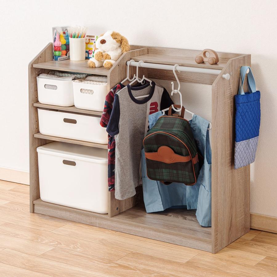 ニトリの棚 タンス 子供用収納 キッズルーム