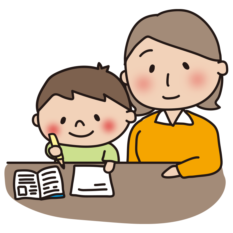 Stock-Illustration „保育士が子供を見守るアイコンイラスト“Adobe Stock