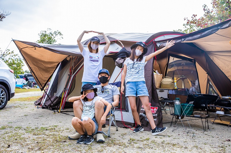 親子ペア 名入れＴシャツ3枚セット ホップステップキャンプ 名入れギフト通販 ココロコ