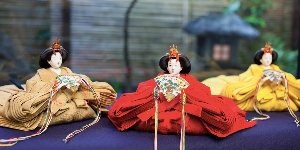 雛人形の飾り方・並べ方五色 雛人形・五月人形の原孝洲