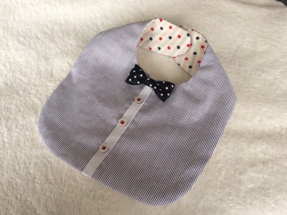 簡単 男の子ベビーに似合う！バンダナ風スタイの作り方親子の時間研究所