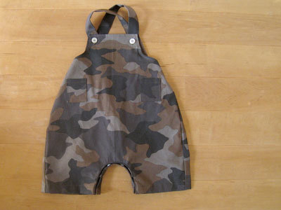 ベビー服を手作り！ロンパース・カバーオール作りました