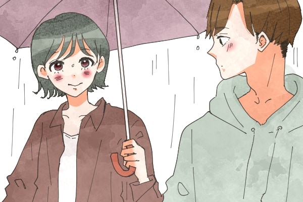 相合傘してる？その由来から関連作品、異文化間の人の距離感と関連性について調査