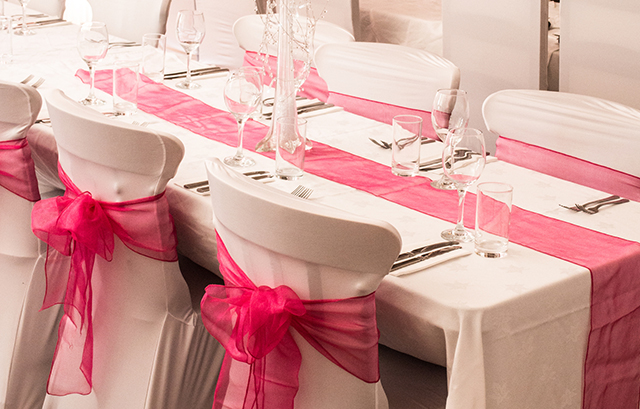 長野の花屋 ヌボー生花店事例紹介 >事例紹介 結婚式会場装花