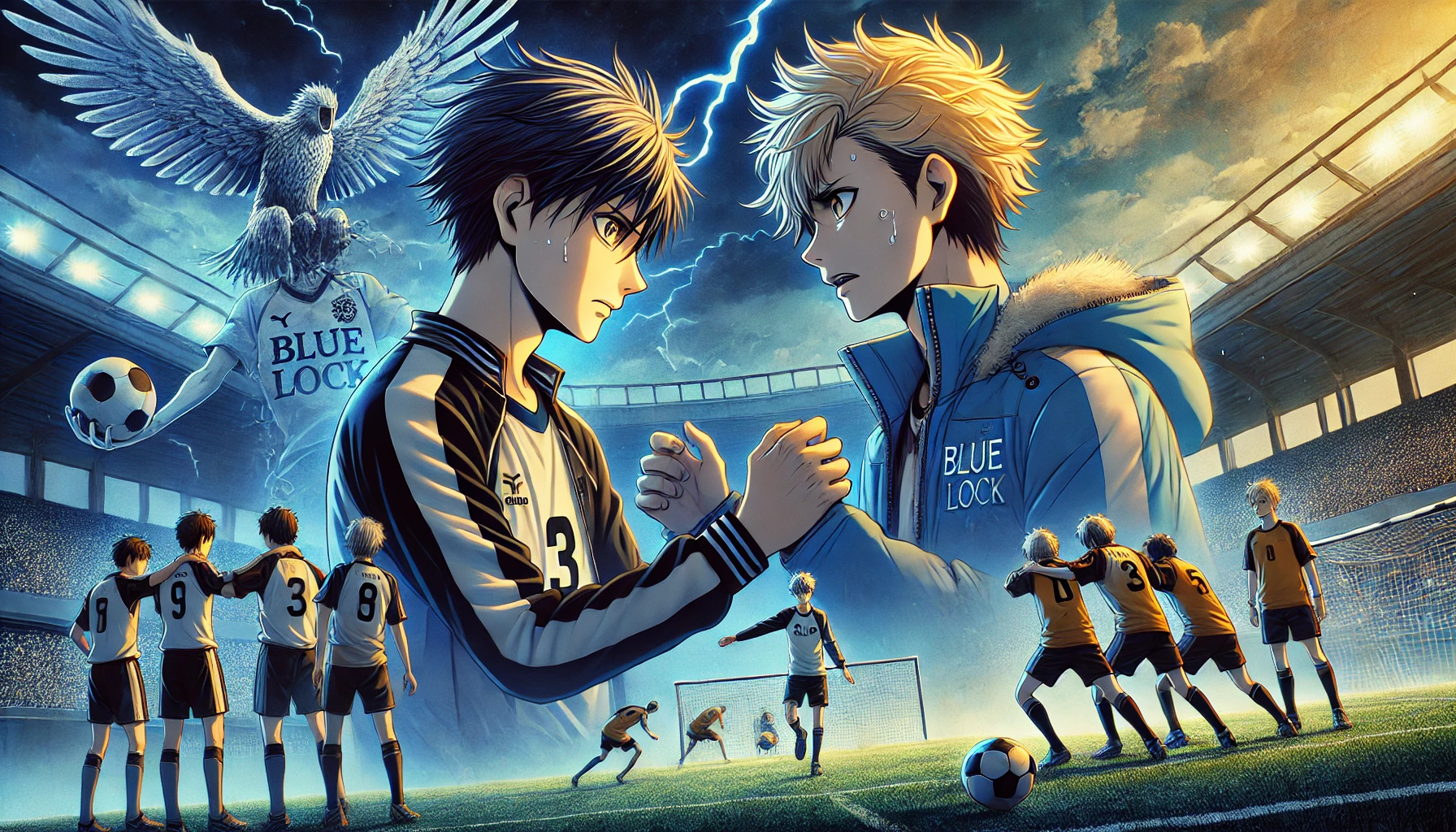 BLUELOCK⚽️ 凪レオ . 小さいコマだけど好きなシーンです💜🩶 むってやってるの可愛い🫸🏻😗🫷🏻 .推しの映画最高でした🌵✌️ イラストコピックイラストブルーロックブルーロックイラスト凪誠士郎御影玲王illustrationanimeartcopicartmangaart