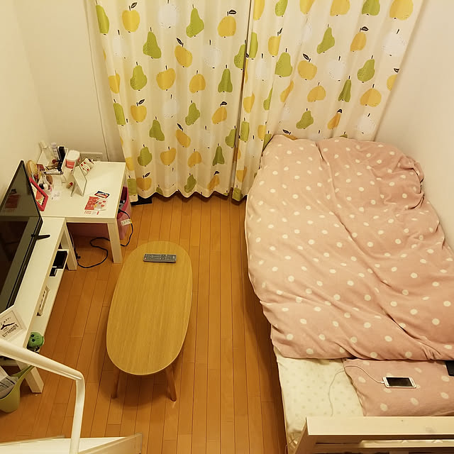 インテリア実例 人が集まる一人暮らし女性の1LDK～仕事ができる×人が集まれる部屋作り～a.flat 風が運ぶ、自然の贈りもの -目黒通り・新宿・大阪梅田 グランフロント北館