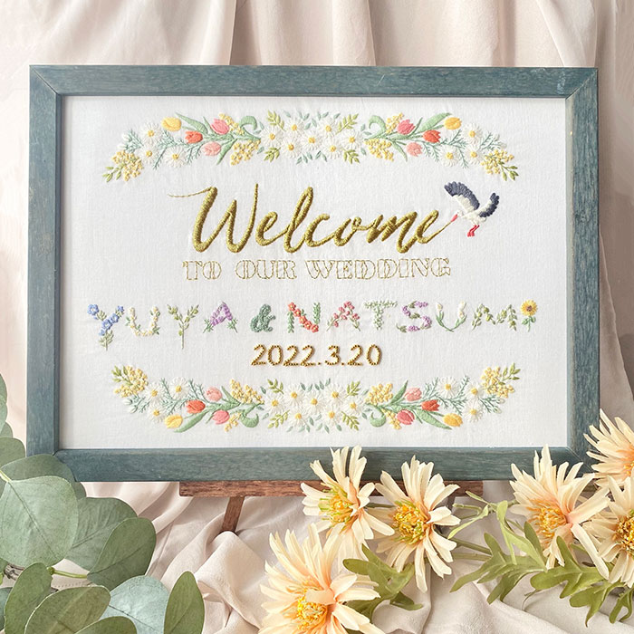 ウェルカムボード手作りキット