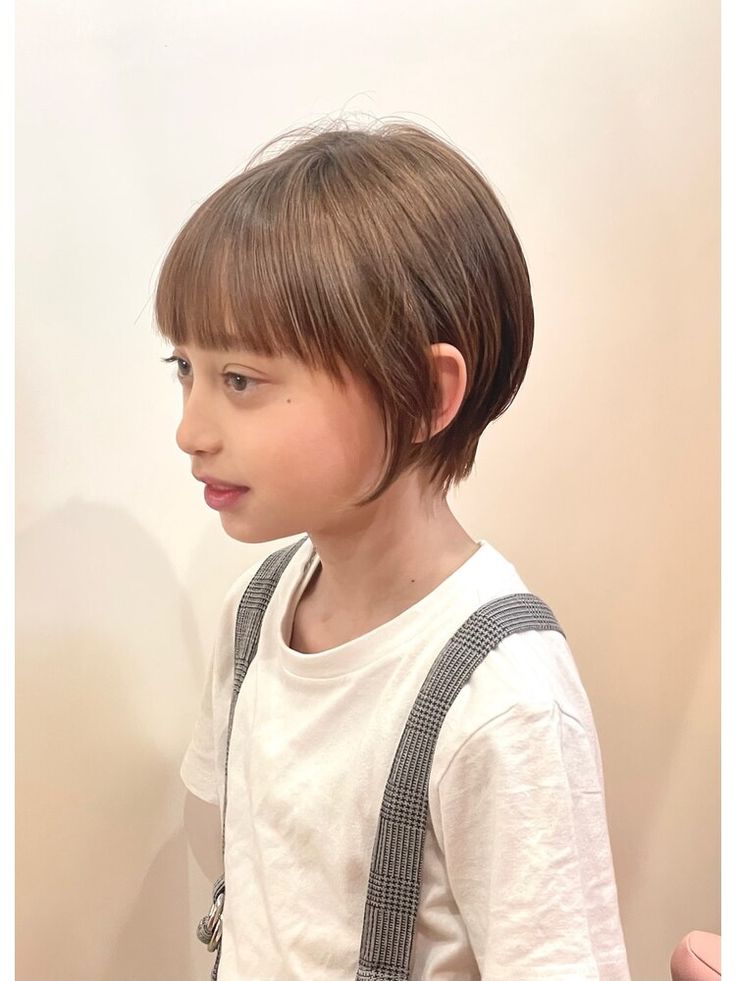 子供 ヘアスタイル 女の子 ボブTikTok