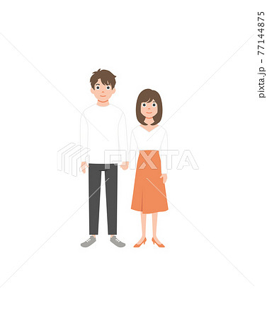 手をつなぐカップル・夫婦のイラストかわいいフリー素材集 いらすとや