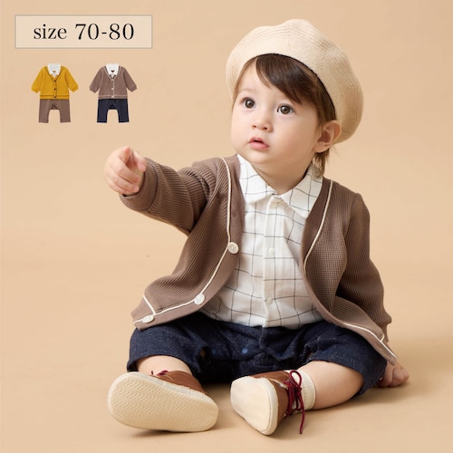 新生児着MONBEBE waffle suitbonnet set韓国子供服 女の子 ベビー ロンパース ベビー服 ブルマ パンツ ボトム男の子 秋 秋服 子供服 子供 キッズ ベビー 赤ちゃん 新生児 ボンネット 退院着韓国子供服 Dear. でぃあどっと