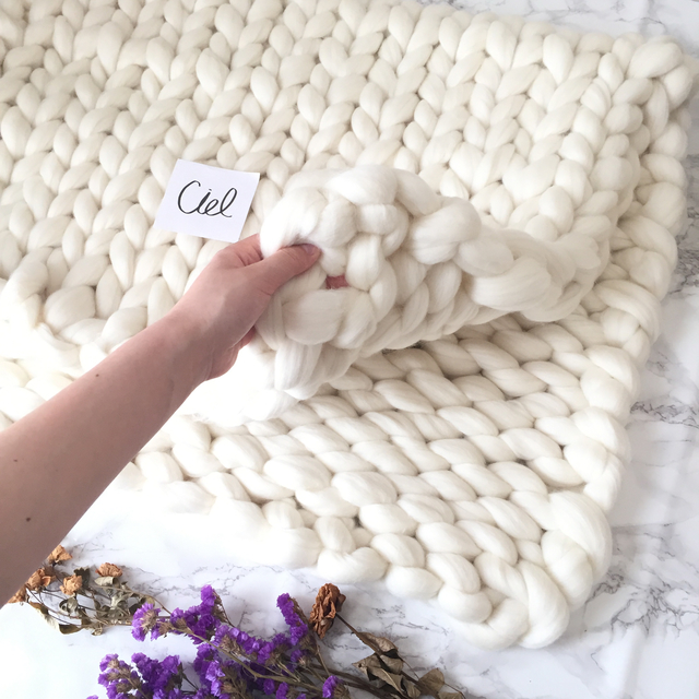 指編みでスヌードを編む方法