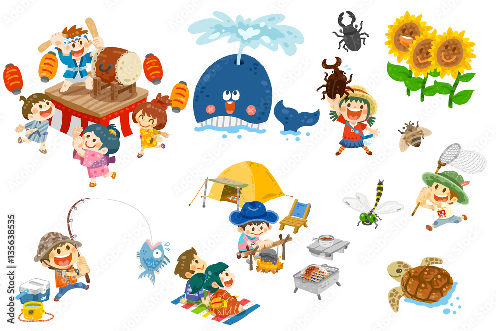 少年ポーズセットイラスト - No: 1632318無料イラスト・フリー素材なら「イラストAC」