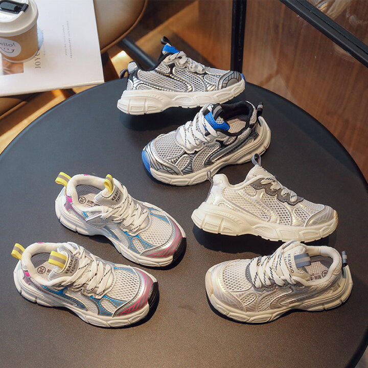 子供靴 スニーカー 運動会 マジック女の子用 キッズ ジュニア 子供 運動靴 可愛い 運動会 通学 - メルカリ