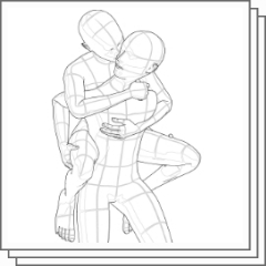 漫画、イラスト、撮影にそのまま使えるポーズ多数 『リアルなしぐさが見つかる ときめく男女ポーズ集 神技作画資料集』2023年10月2日 月 発売！株式会社KADOKAWAのプレスリリース