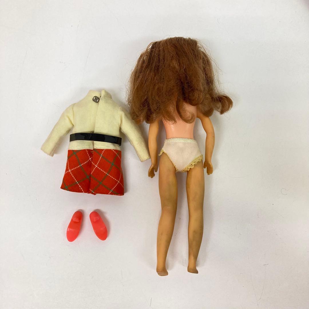 1960年代◇①カンナちゃん人形とワンピースと靴のセット◇シャンプー済