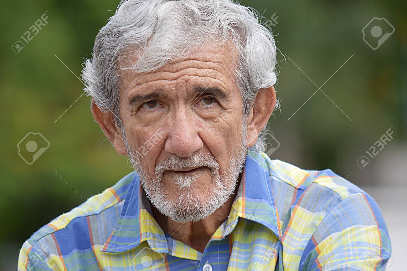 森の自然公園にある年配のひげの老人のポートレートおじいちゃんの顔カメラ - 男性のストックフォトや画像を多数ご用意 - 男性, 優雅, 真剣 -iStock