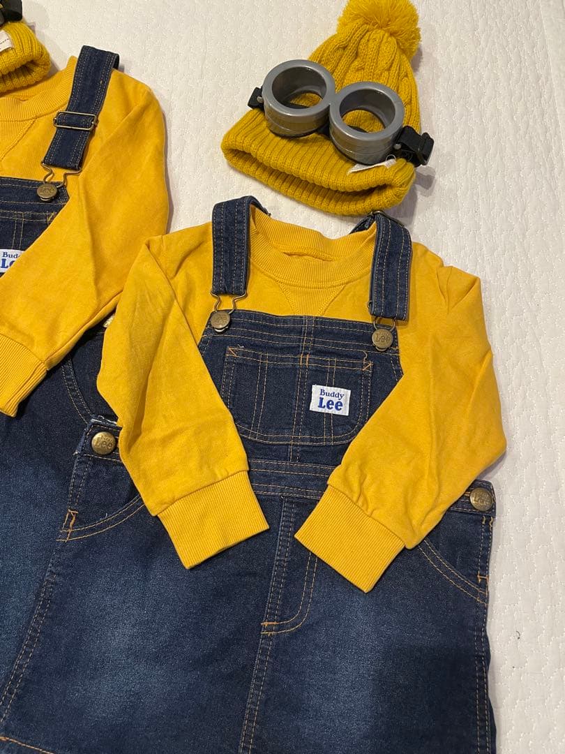 ミニオン コスチューム コスプレ デニム 黄色 120 ズボン 長袖 子供キッズ 楽天市場即納ＯＫ黄色 トレーナー ミニオン 黄色 トレーナー長袖 冬服 子供 ミニオン コスプレ メンズ レディース 服 衣装 仮装 黄色 キッズ 秋冬 ミニオンズ 好きに 即納 無地