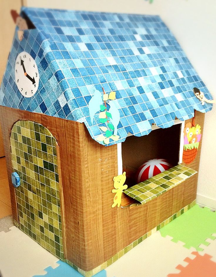 わくわく秘密基地♡ダンボールハウスを作る3ステップ図解cozue