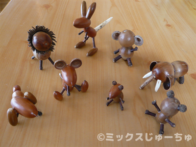 ☆作り方・布遊びどんぐりの新春リース☆「ハンドメイド・雑貨DIY部門」 : ガジャのねーさんの 空をみあげて☆ Hazle cucu ☆