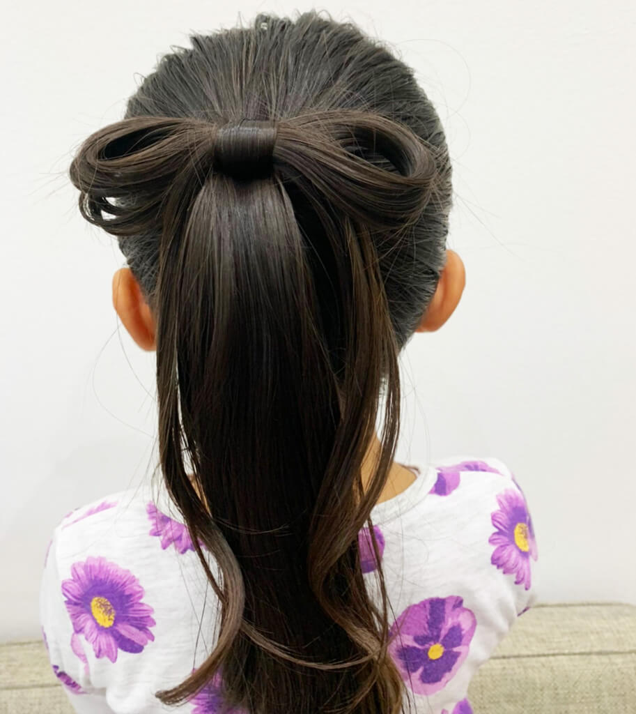 小学校6年卒業式髪型ハーフアップTikTok